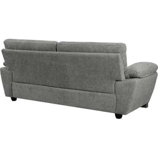 Sofá fixo de tecido Dallas - 210 X 88 X 90 cm - 3 lugares - Cinza