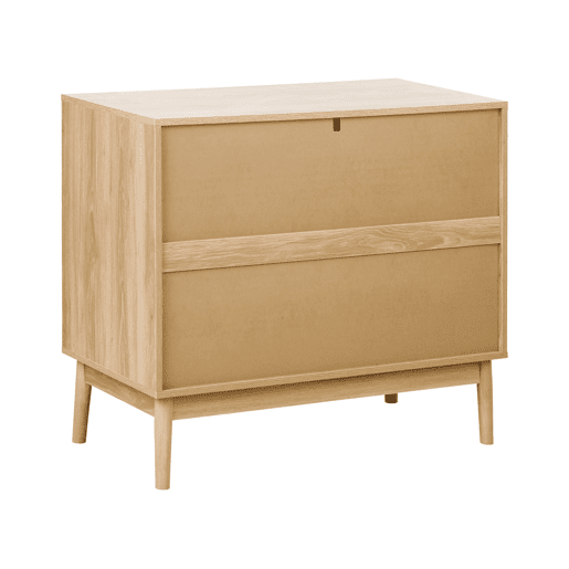 Cómoda 3 gavetas LYNWOOD Castanho claro