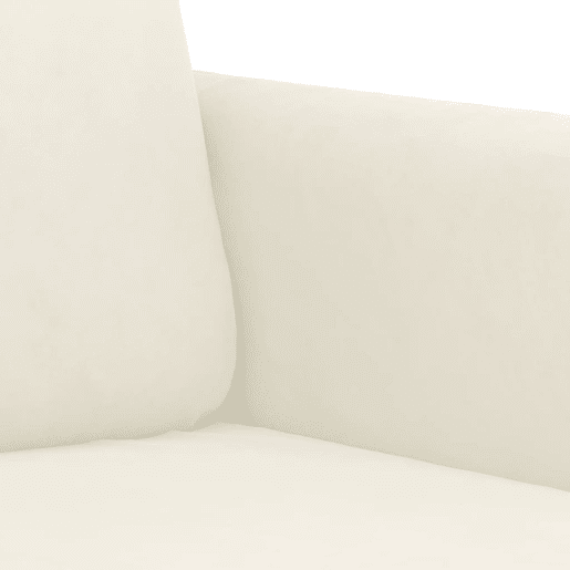 vidaXL 2 pcs conjunto de sofás com almofadas veludo cor creme vidaXL 2 pcs conjunto de sofás com almofadas veludo cor creme