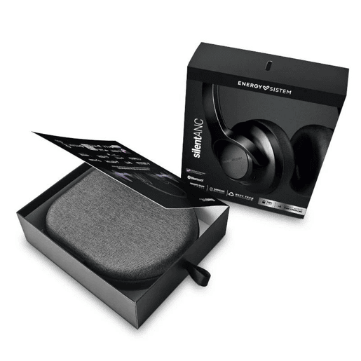Auriculares Energy Sistem Silent ANC Preto