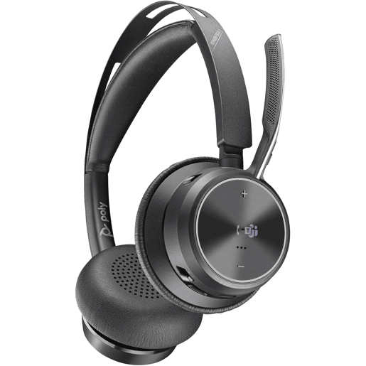 Auriculares Poly 9T9J4AA#AC3 Preto Auriculares Poly 9T9J4AA#AC3 Preto