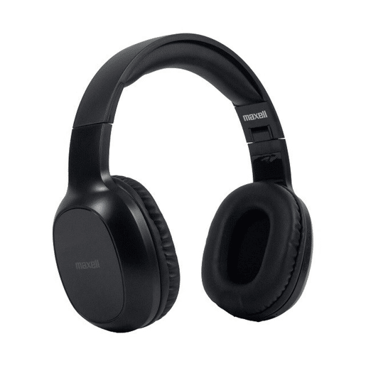 Auriculares Bluetooth Maxell MAXELL HD1 BASS Preto Auriculares Bluetooth Maxell MAXELL HD1 BASS Preto