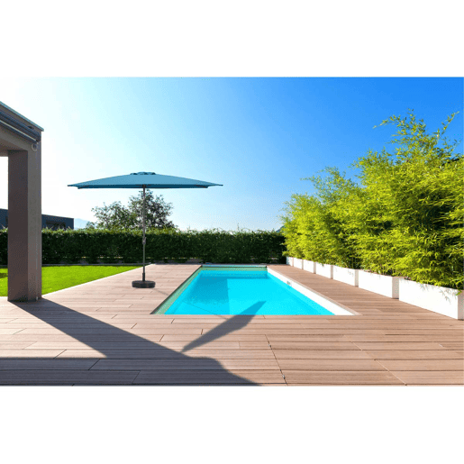 Guarda-sol de jardim Sol 2 - Retângulo - 2 x 3 m - Azul