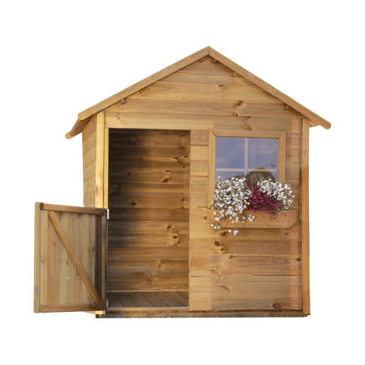 Casinha de brinquedo Joaninha - 126 x 112 x 158 - Madeira