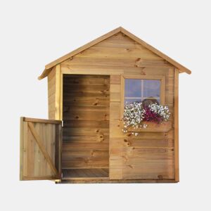 Casinha de brinquedo Joaninha - 126 x 112 x 158 - Madeira