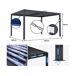 Pérgola bioclimática motorizada con led Pérgola bioclimática motorizada con led Gris
