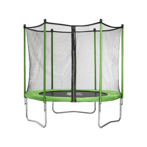 Trampolim Yoopi - Ø 2,44 m - com rede + escada + cobertura + kit âncora Trampolim Yoopi - Ø 2,44 m - com rede + escada + cobertura + kit âncora