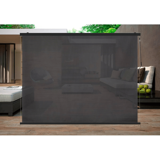 Toldo pergolado - 370 x 204 cm - Cinza antracite