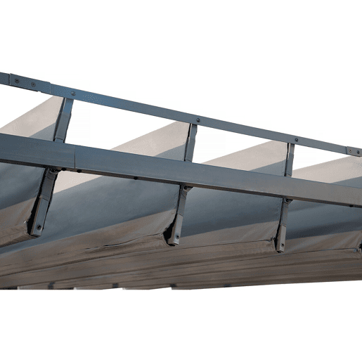 Pérgula bioclimática em tecido Lodge 3 x 4 m - Antracite