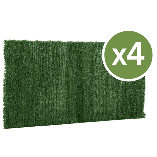Conjunto de 4 sebes artificiais - 150 x 300 cm