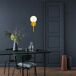 Aplique de pared Garet Metal Moderno Aplique de pared Garet Metal Moderno Dorado