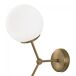 Aplique de pared Mulen (2 luces) Metal Moderno Aplique de pared Mulen (2 luces) Metal Moderno Dorado