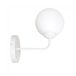Aplique de pared Mobis Cristal - Metal Moderno Aplique de pared Mobis Cristal - Metal Moderno Blanco
