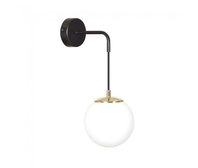 Aplique de pared signo negro marca wonderlamp