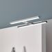 Aplique LED para espejo de baño Malaga 5700K 7W CristalRecord Aplique LED para espejo de baño Malaga 5700K 7W CristalRecord Cromo