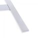 Aplique LED para espejo de baño Malaga 5700K 7W CristalRecord Aplique LED para espejo de baño Malaga 5700K 7W CristalRecord Cromo
