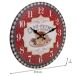 Reloj de pared de madera Reloj de pared de madera Rojo
