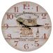 Reloj de pared de madera Reloj de pared de madera Marrón