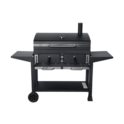 Barbecue a carvão XL, Bernard XL, Preto, 160x107.5x141 cm