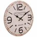 Reloj de pared de madera Reloj de pared de madera Blanco