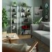 Estantería loft AKORD metálica 6 estantes 40 Estantería loft AKORD metálica 6 estantes 40 Blanco/ Gris