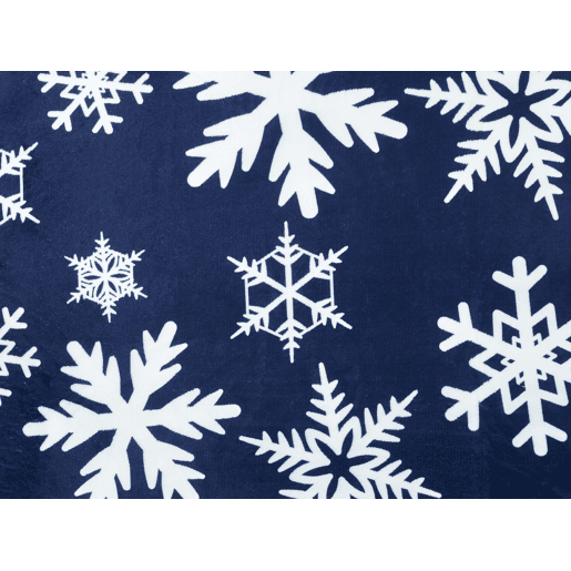 Manta ANISE 150 x 200 cm Azul escuro
