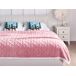 Beliani Manta HONEYCOMB Beliani Manta HONEYCOMB Rosa