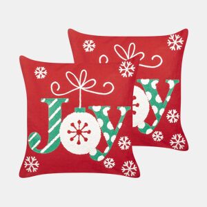 Beliani Almofada decorativa GINGERBREAD