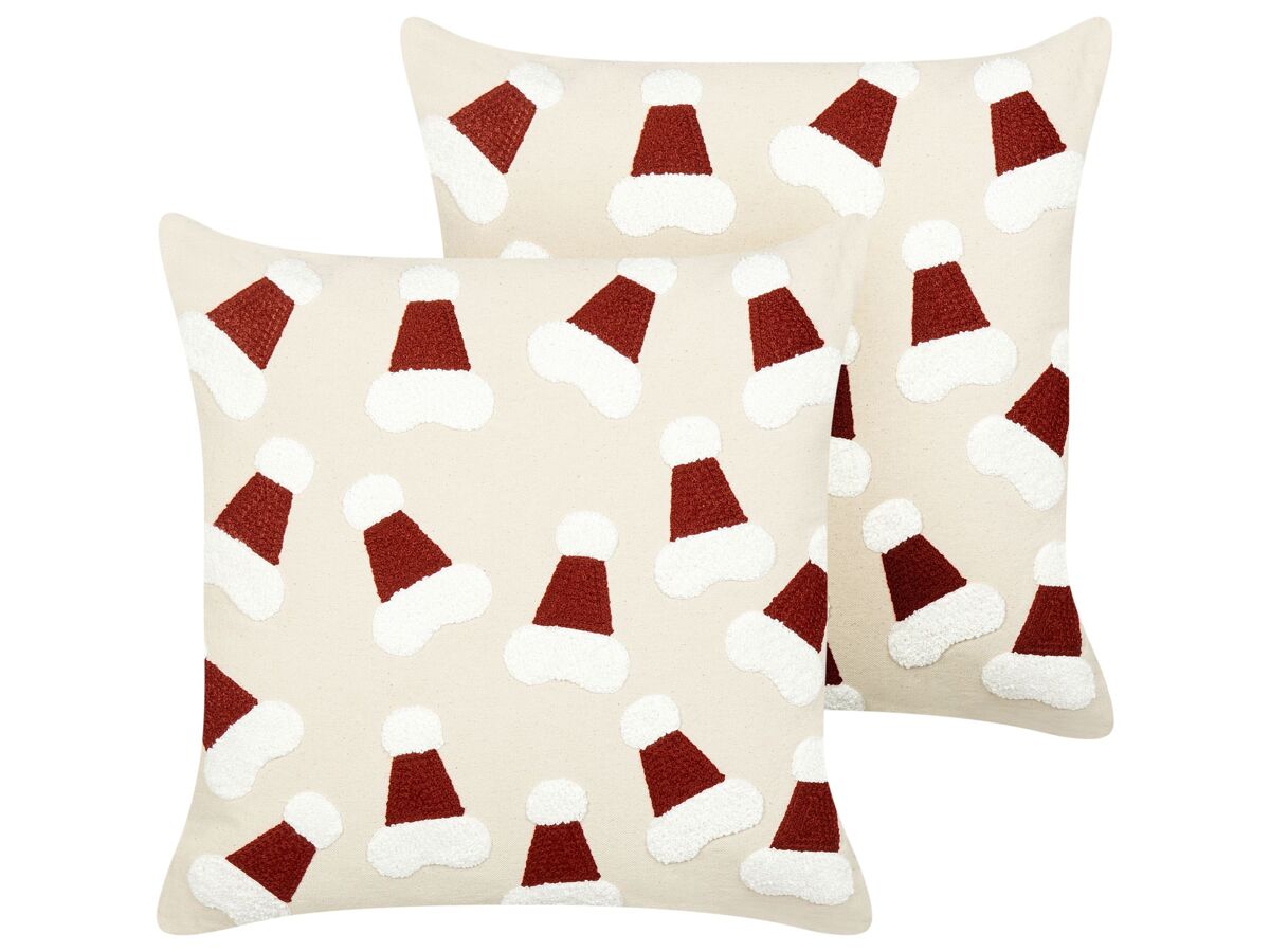 Beliani Cojín decorativo SUGARPLUM