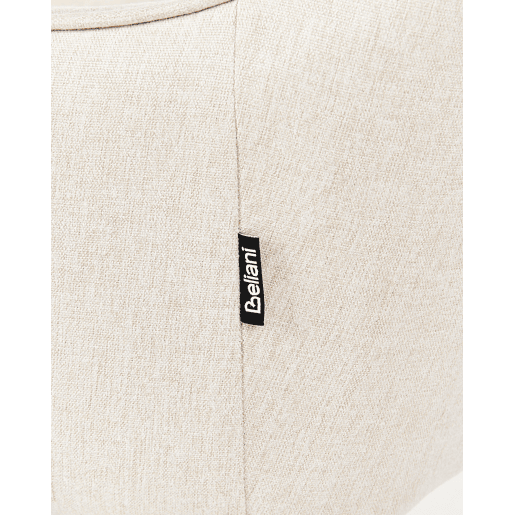 Conjunto de 2 cadeiras de jantar JODAR Creme claro