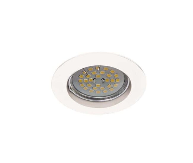 Foco empotrable basic redondo fijo blanco. wonderlamp marca wonderlamp