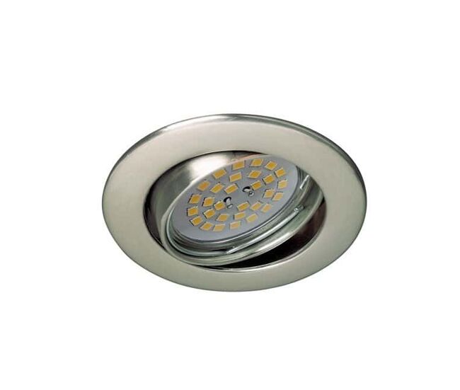 Foco empotrable basic redondo níquel. wonderlamp marca wonderlamp
