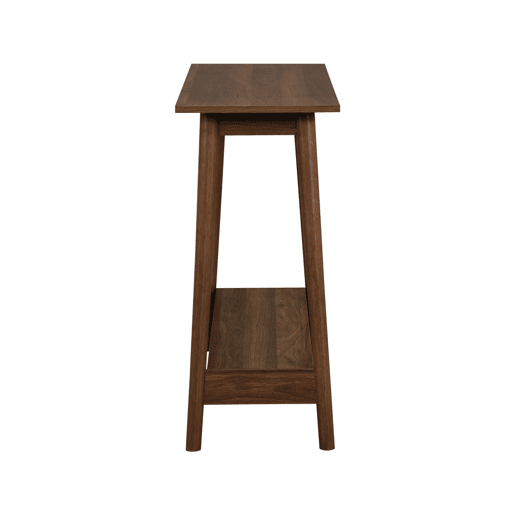 Consola escandinava em madeira de nogueira, 110cm, Nepal, Decoração em madeira de nogueira, 110x35x76 cm