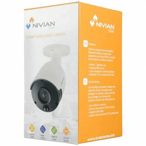 Câmara de vigilância simulada Nivian CS020