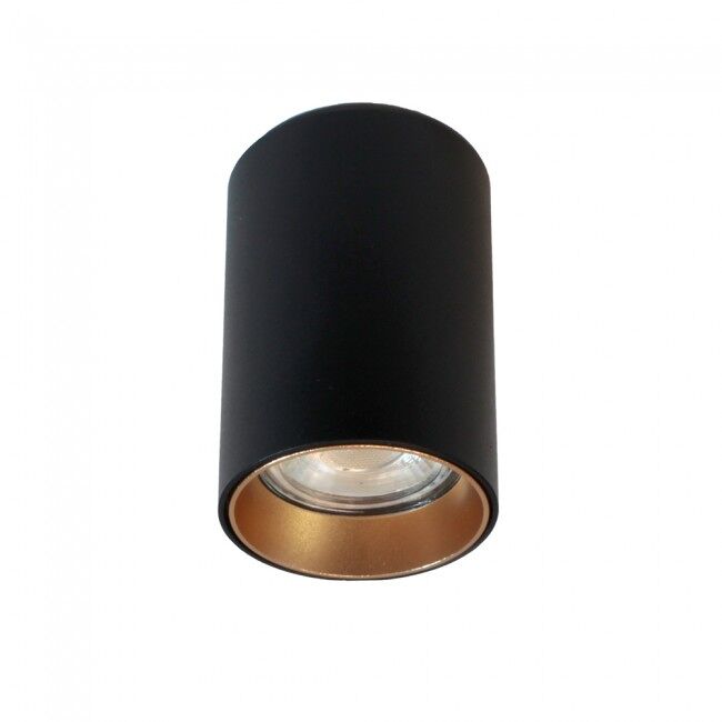 Foco de superficie Basic II Aluminio Moderno Negro