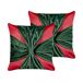 Beliani Cojín decorativo MARSHMALLOW Beliani Cojín decorativo MARSHMALLOW Rojo