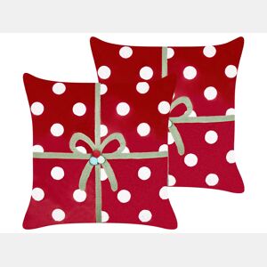 Beliani Almofada decorativa GUMDROP