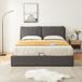 Cama matrimonio Lunner somier abatible 204x146 Cama matrimonio Lunner somier abatible 204x146 Gris Oscuro