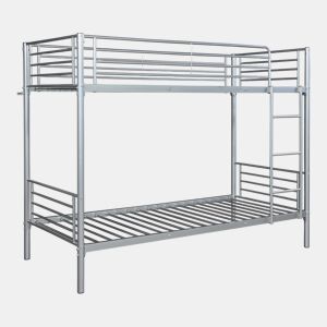 Beliche Soppsar para 2 pessoas aço 90x200 cm - Prata en.casa