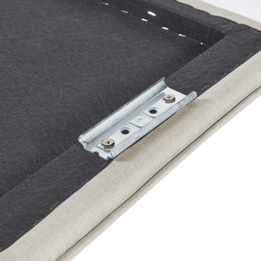 Cabeceira têxtil Tokke 140x4x52 cm - Bege en.casa