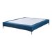 Cama doble Lilla con revestimiento de terciopelo 204x140 Cama doble Lilla con revestimiento de terciopelo 204x140 Azul