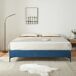 Cama doble Lilla con revestimiento de terciopelo 204x140 Cama doble Lilla con revestimiento de terciopelo 204x140 Azul
