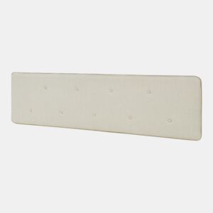 Cabeceira têxtil Tokke 180x4x48 cm - Bege en.casa