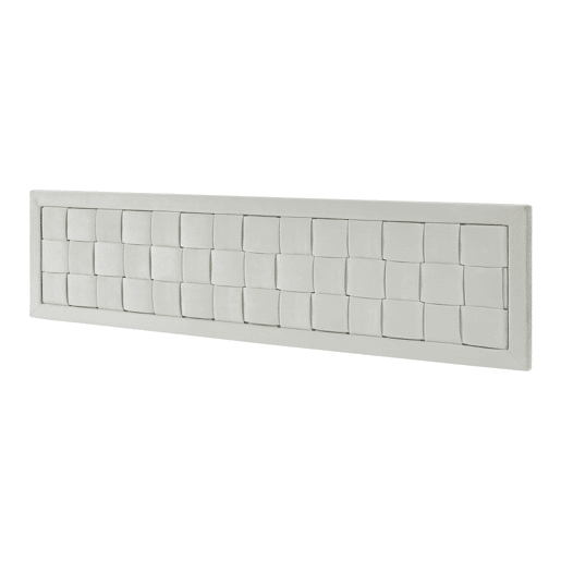 Cabeceira Tervo 160x5x50 cm veludo - Cinzento en.casa