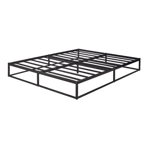 Cama metálica Trerunta com estrado 160x200 cm - Preto en.casa