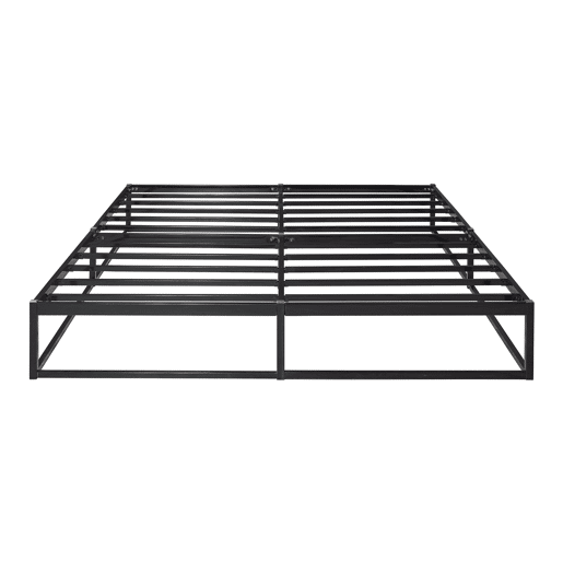 Cama metálica Trerunta com estrado 160x200 cm - Preto en.casa