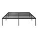 Cama de metal Vårdö con somier 205x185 Cama de metal Vårdö con somier 205x185 Negro