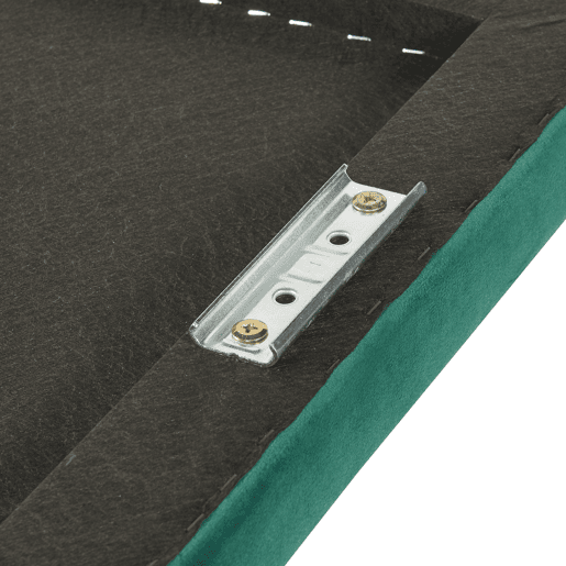 Cabeceira Tervo 140x5x50 cm veludo - Verde en.casa