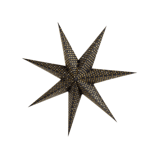 Conjunto de 4 estrelas decorativas suspensas LED multicolor 60 cm KAMET