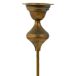 Candelabro de metal Candelabro de metal Dorado